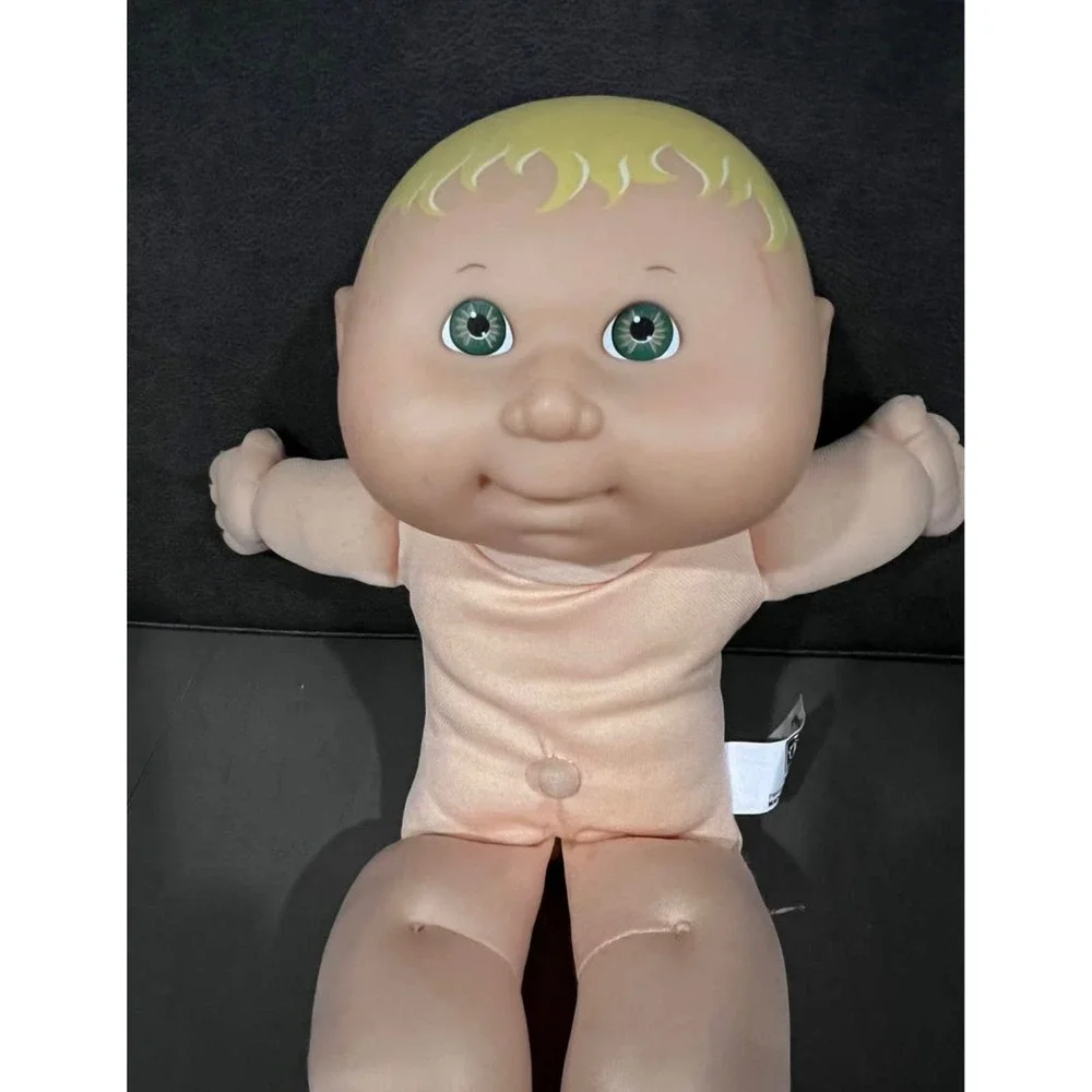 1992 Cabbage Patch Kids Teeny Tiny Preemies Doll Blonde Blue Eyes Hasbro